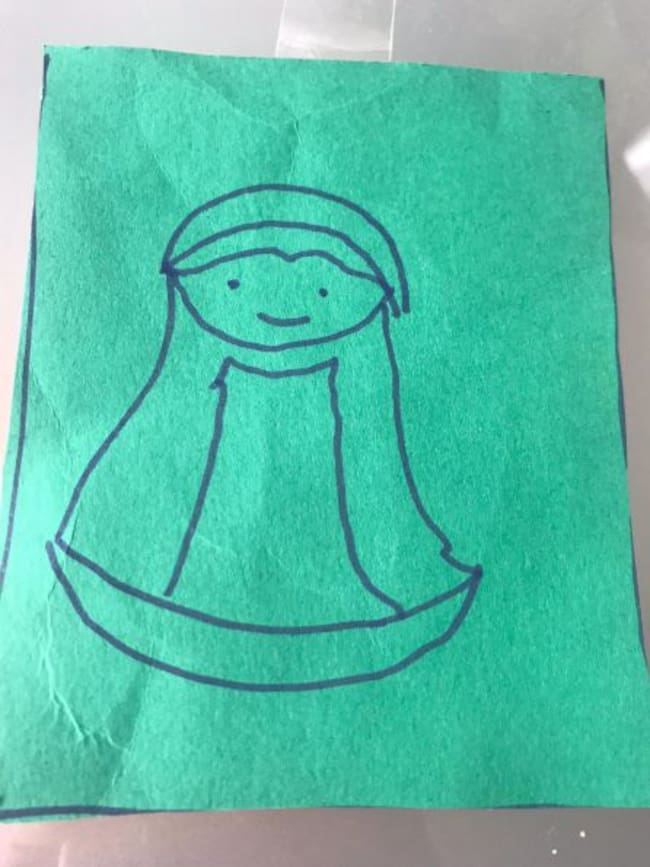 Aleluya casera con la Virgen de la Asunción