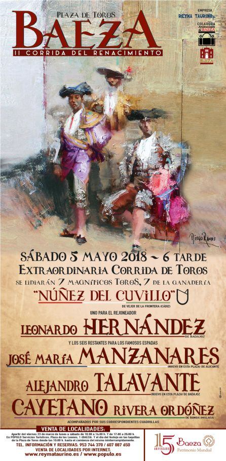 Cartel de la segunda edición de &#039;La Corrida del Renacimiento&#039;