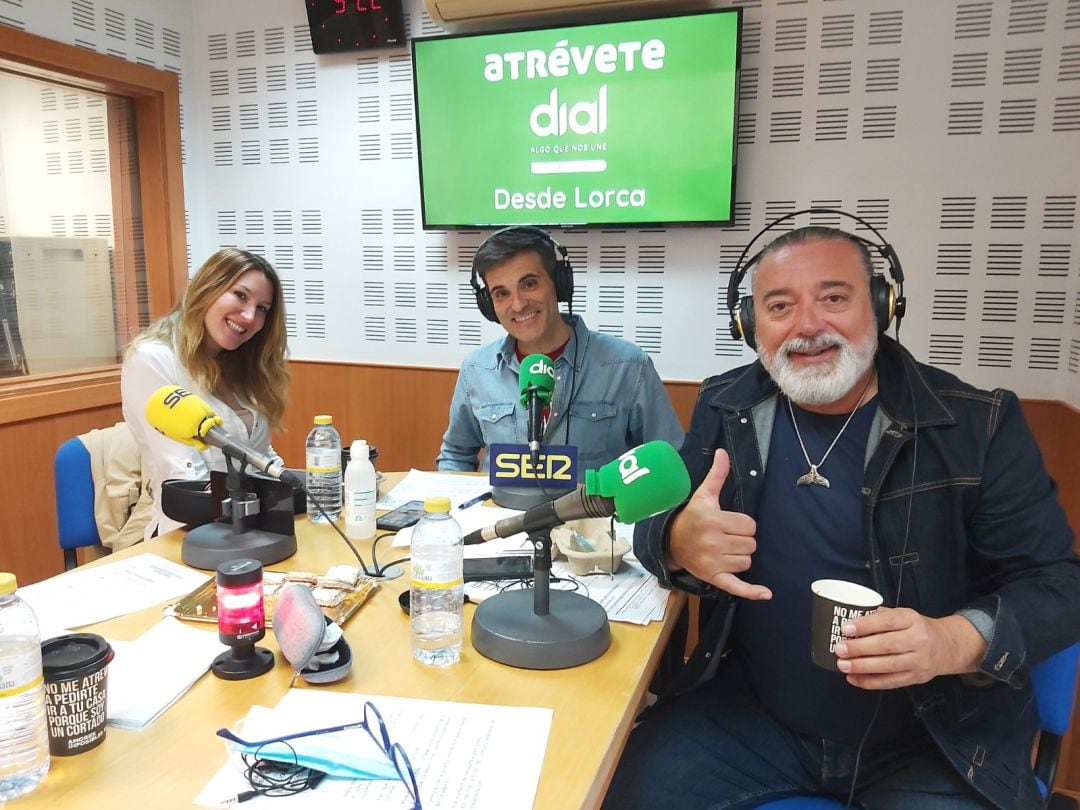 El programa &#039;Atrévete&#039; de Cadena Dial desde los estudios de Dial Guadalentín en Lorca emitiendo para todo el país.