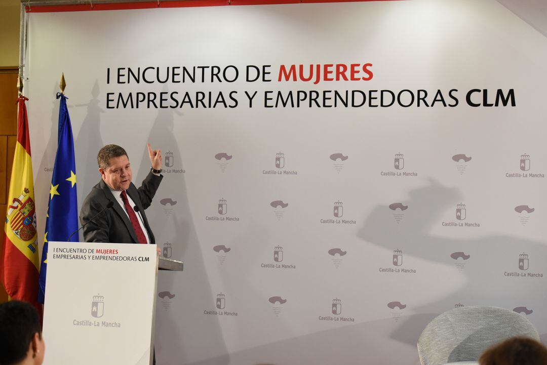 Emiliano García-Page, en el I Encuentro de mujeres empresarias y emprendedoras de Castilla-La Mancha