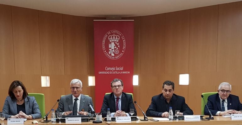 Miguel Ángel Collado ha presidido en Albacete la reunión de secretarios de consejos sociales de las universidades de España