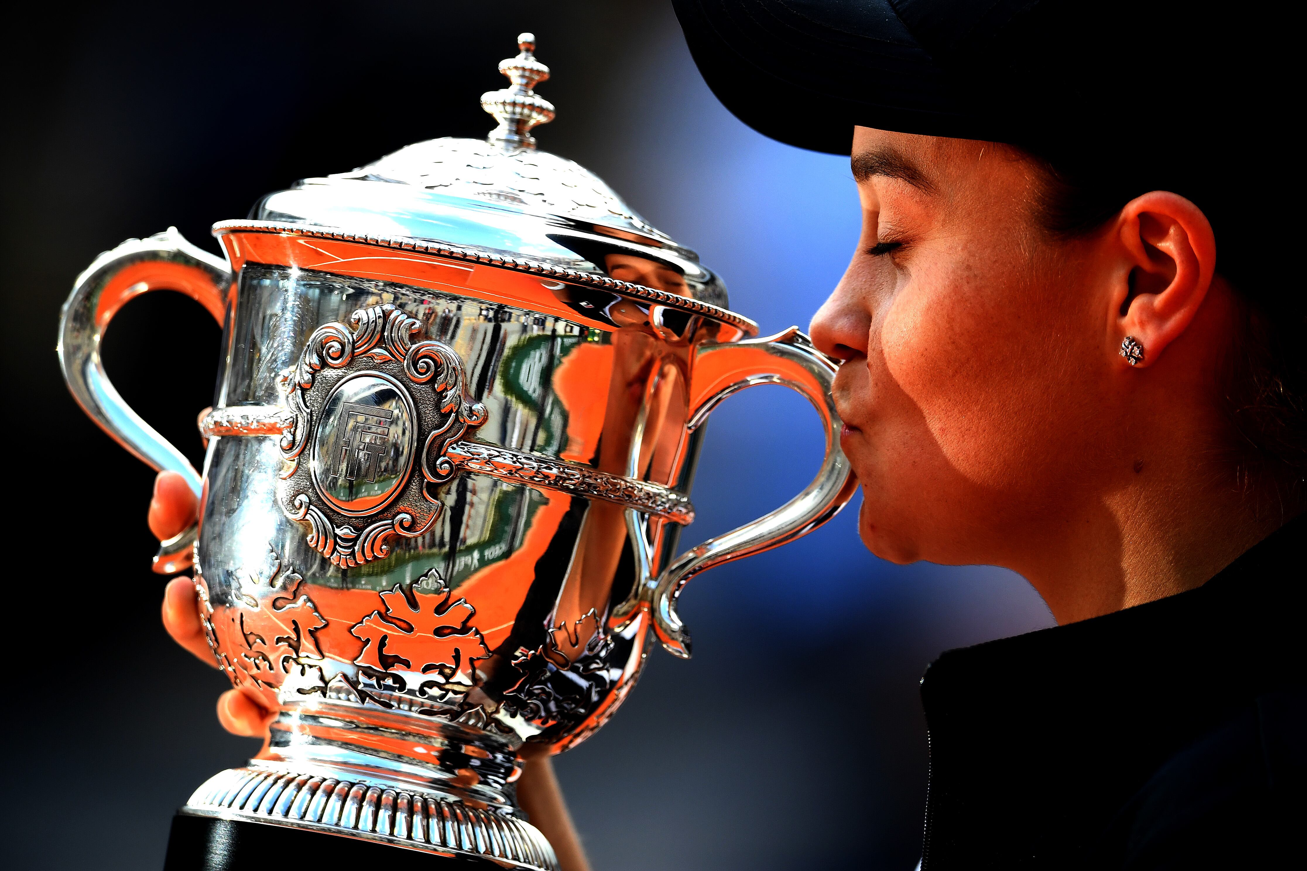 Barty celebra su Roland Garros en 2019