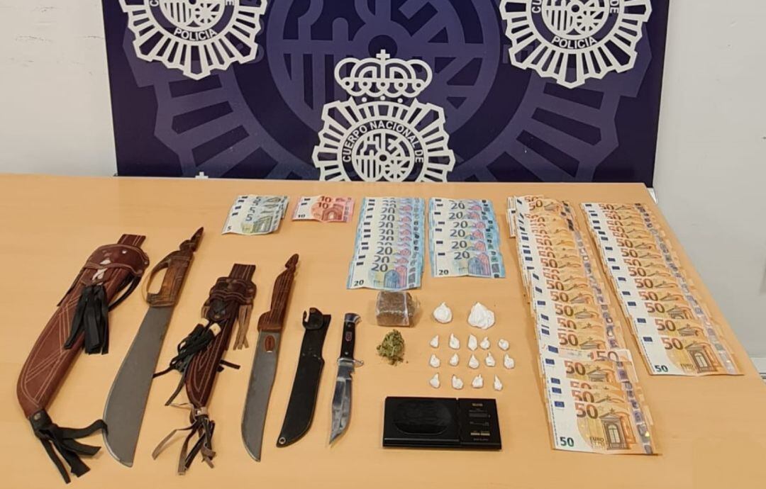 La policía da por desarticulado este punto de venta de drogas