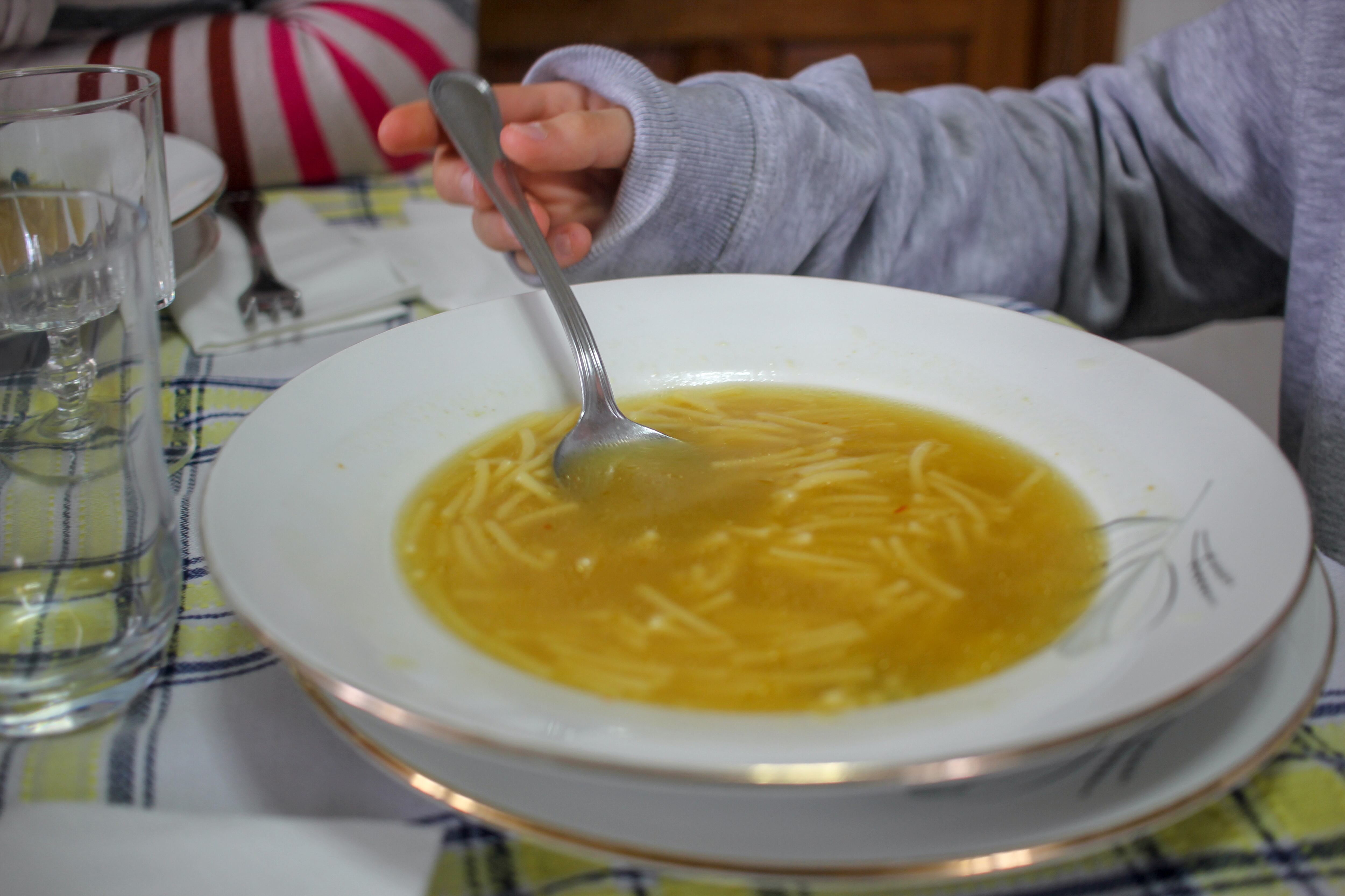 Sopa casera