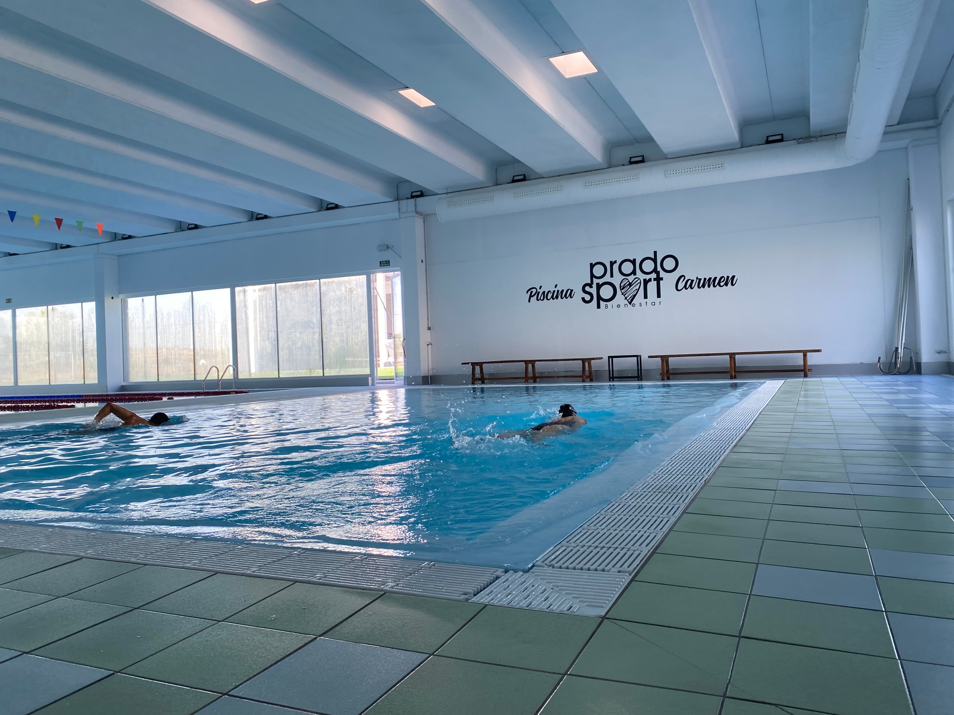 Nueva piscina cubierta 'Carmen' con dos vasos, el más grande, de 25 metros