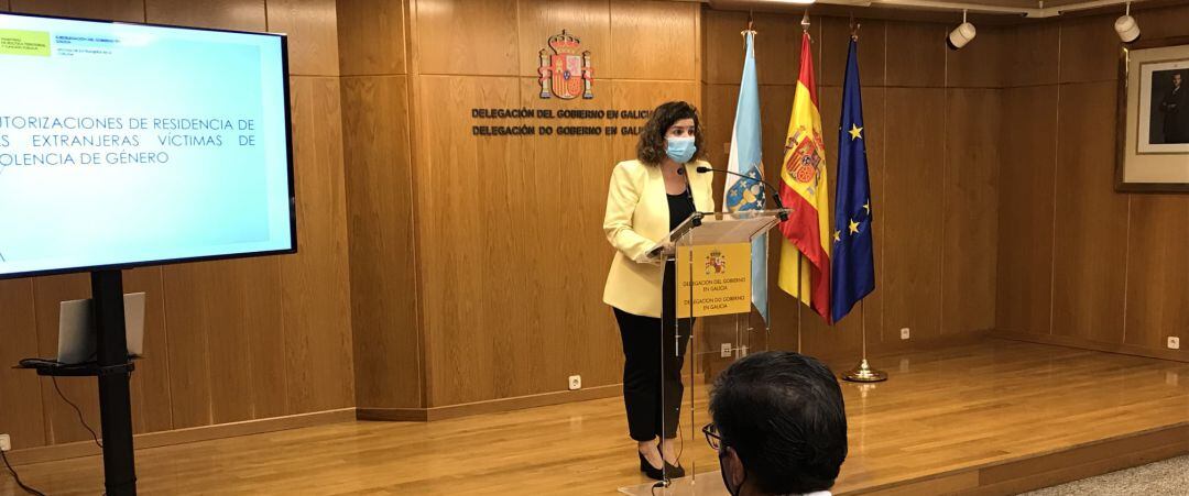 La Subdelegada del Gobierno en Galicia, María Rivas