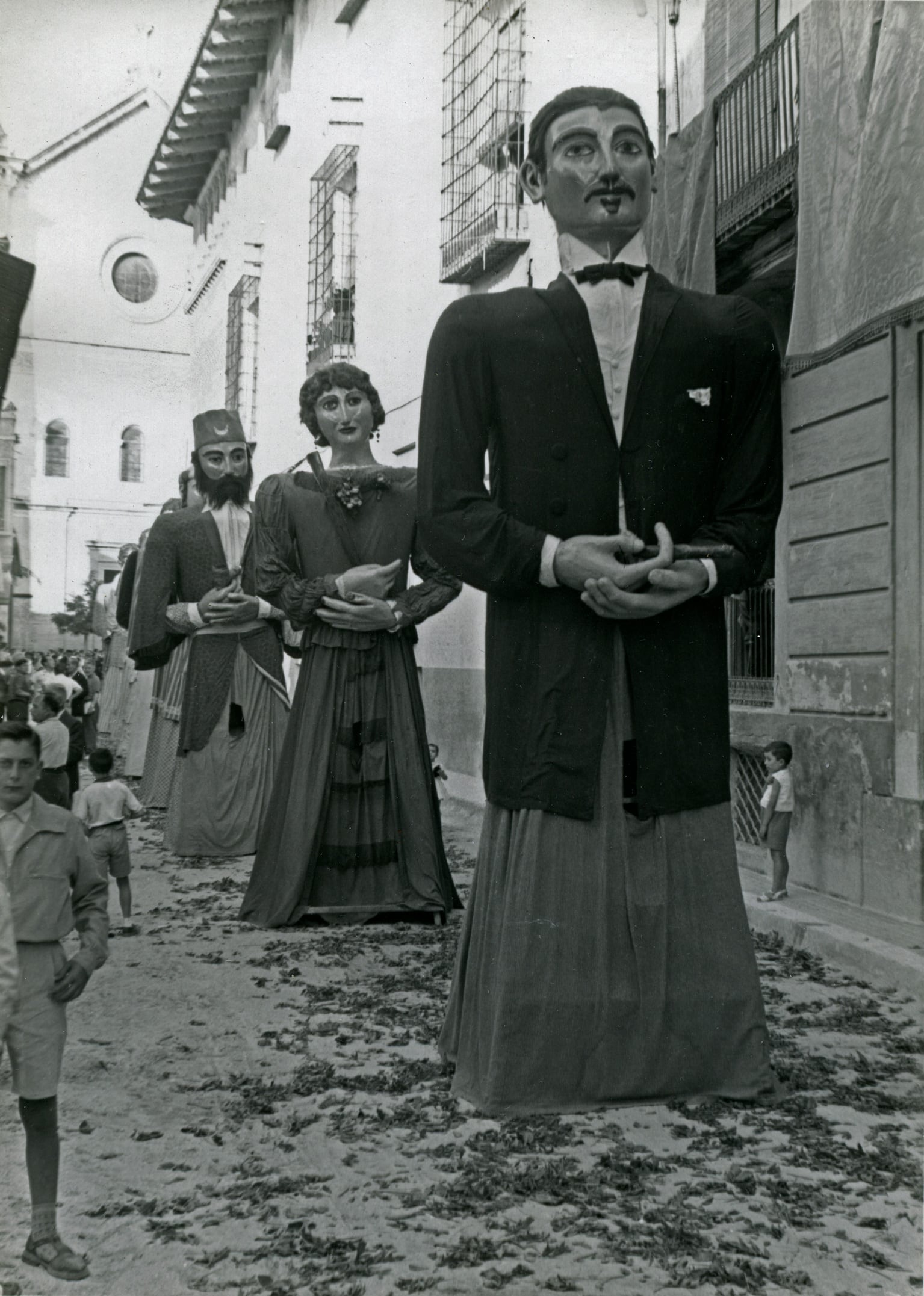 Celebración del Corpus Christi en la Calle Corretgeria