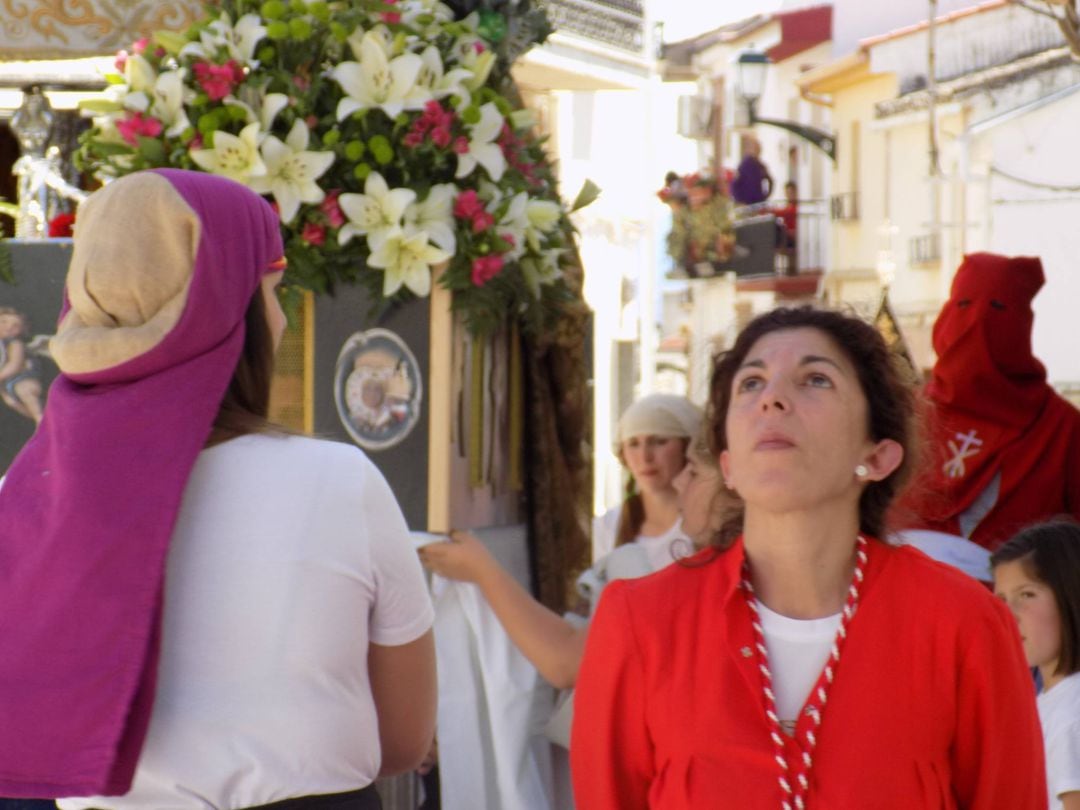 Mari Carmen Moral, capataz de la Virgen de La Esperanza