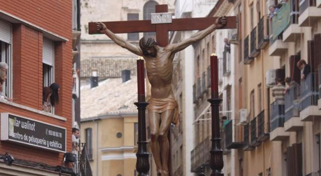 Desfile procesional de la Buena Muerte de Jaén.