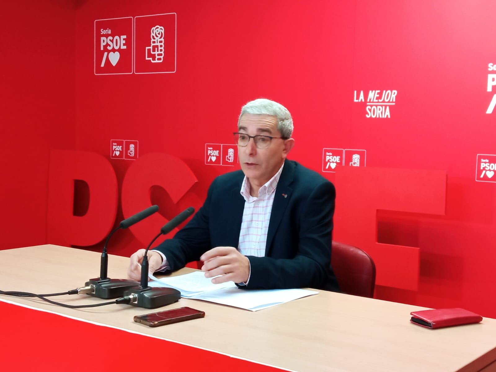 José Peñalba, diputado provincial del PSOE de Soria.