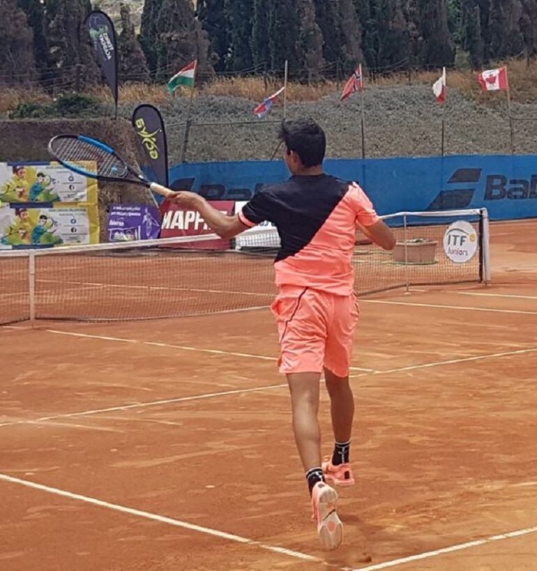 Daniel Rincón durante su participación en la &#039;Gran Canaria Yellow Bowl&#039;