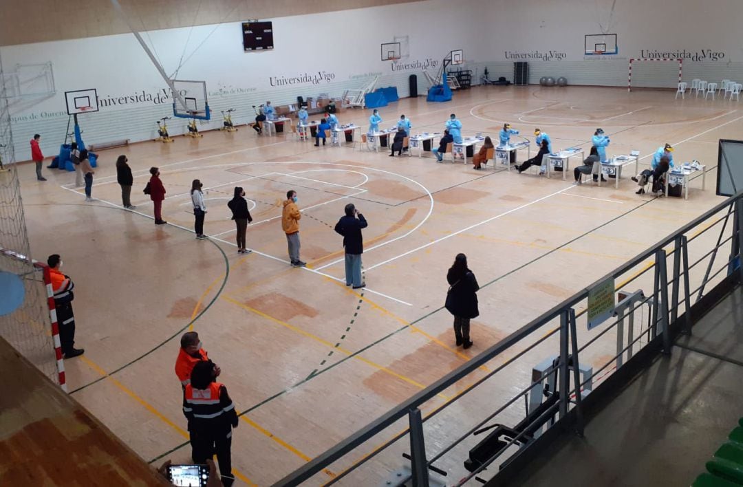 Cribados en la Universidade de Vigo, esta semana.