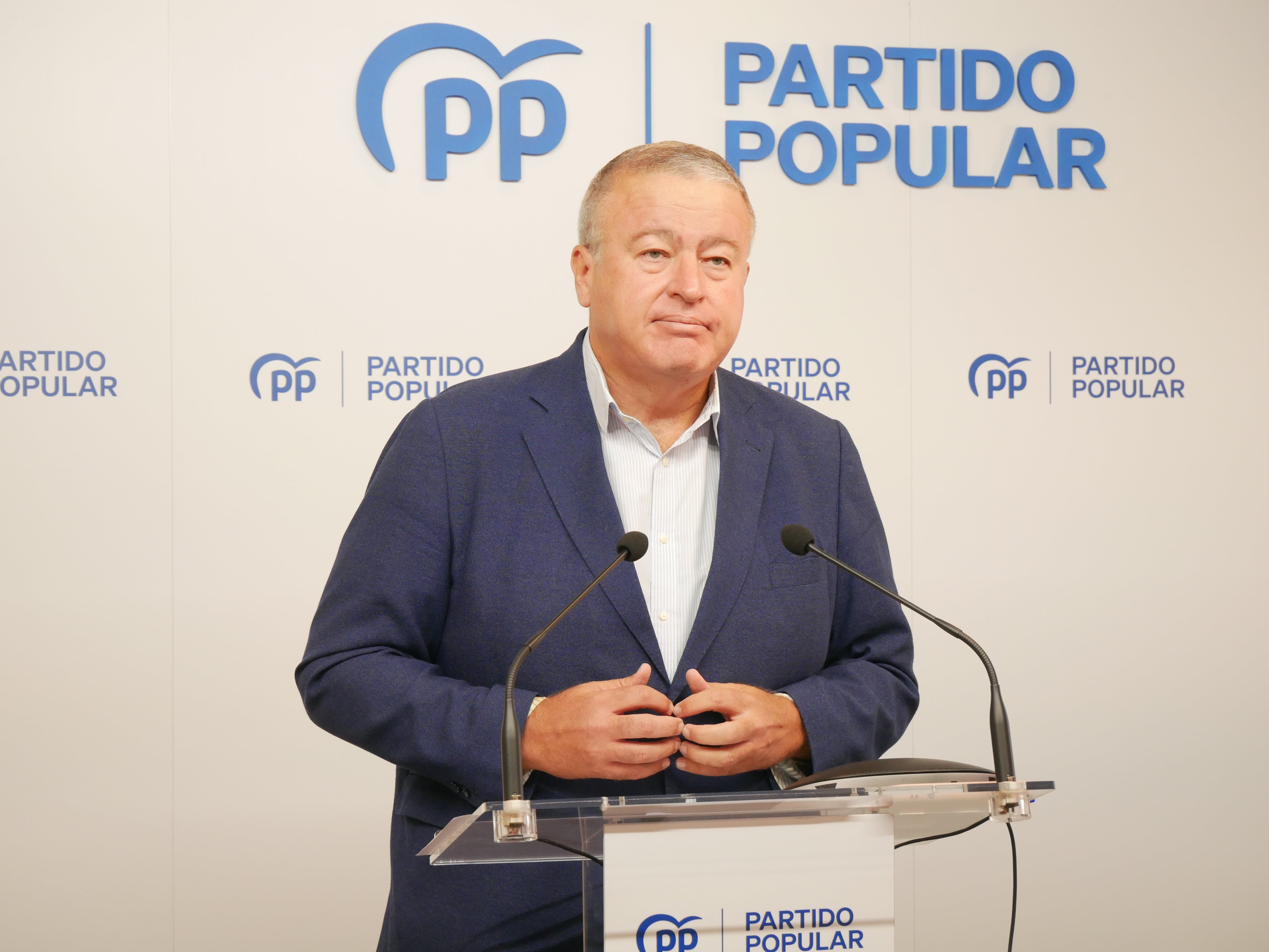 El senador por Murcia del PP, Francisco Bernabé