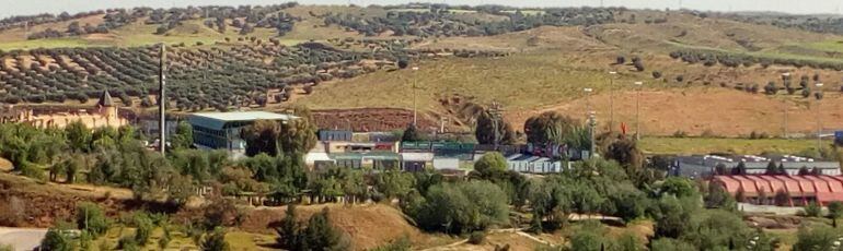 Panorámica del Salto del Caballo donde se pone en juego la permanencia del Toledo