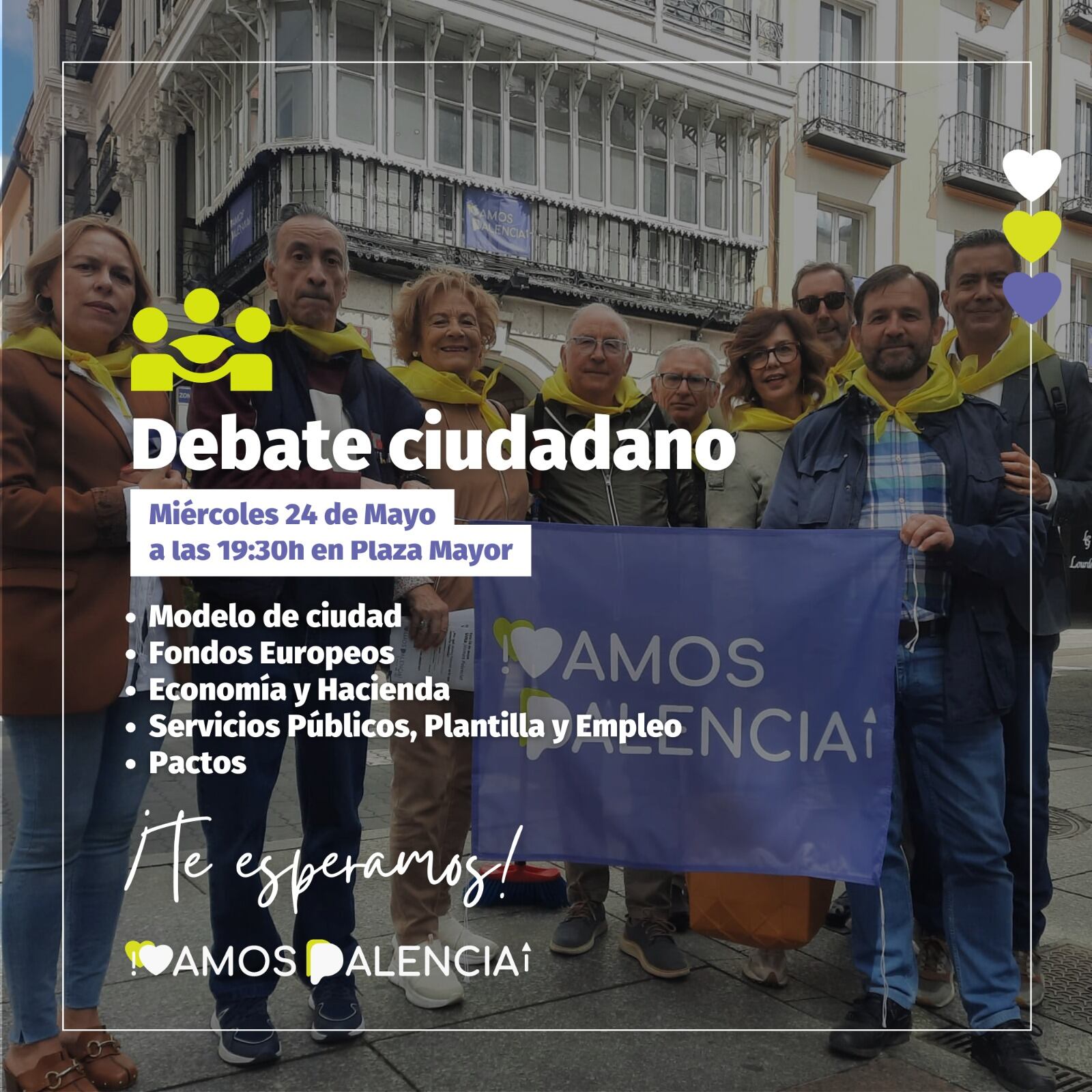 ¡Vamos Palencia! promueve un debate ciudadano