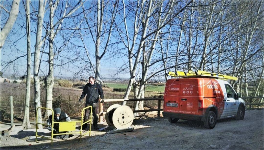 Despliegue de la empresa Adamo en zonas rurales