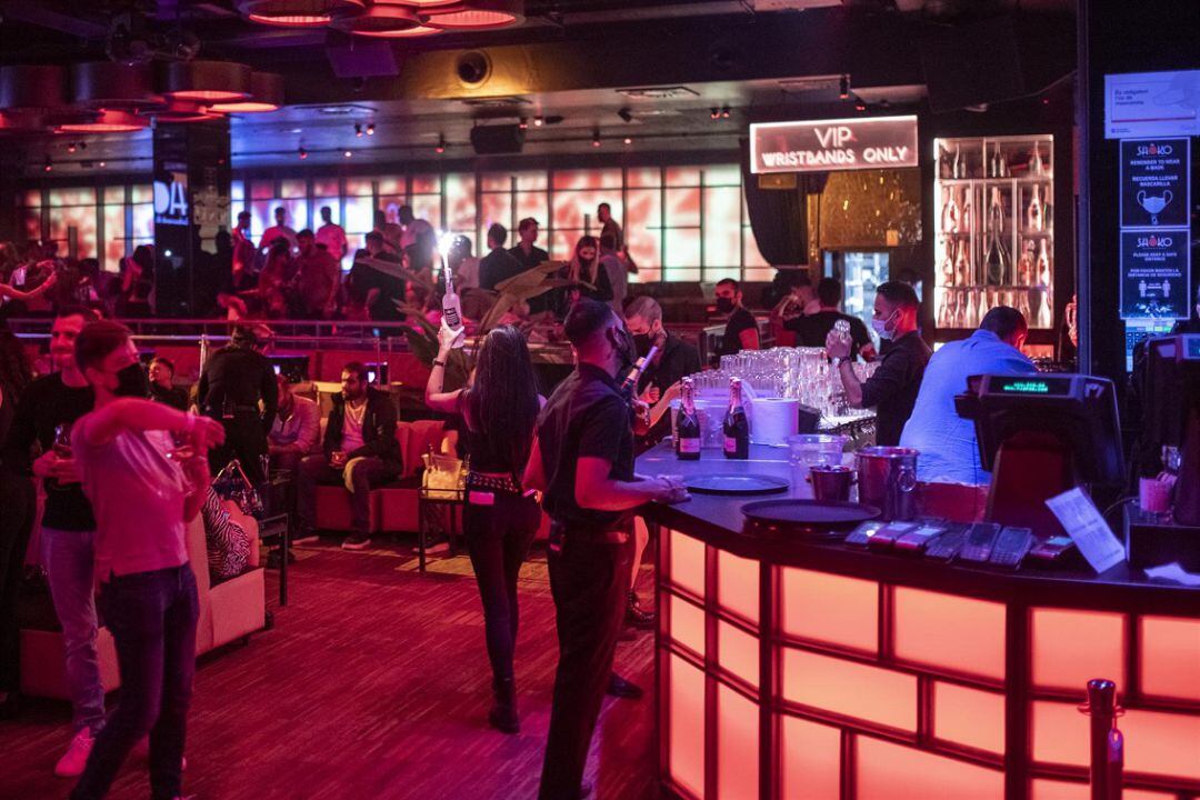 Interior de un local de ocio nocturno (Archivo)