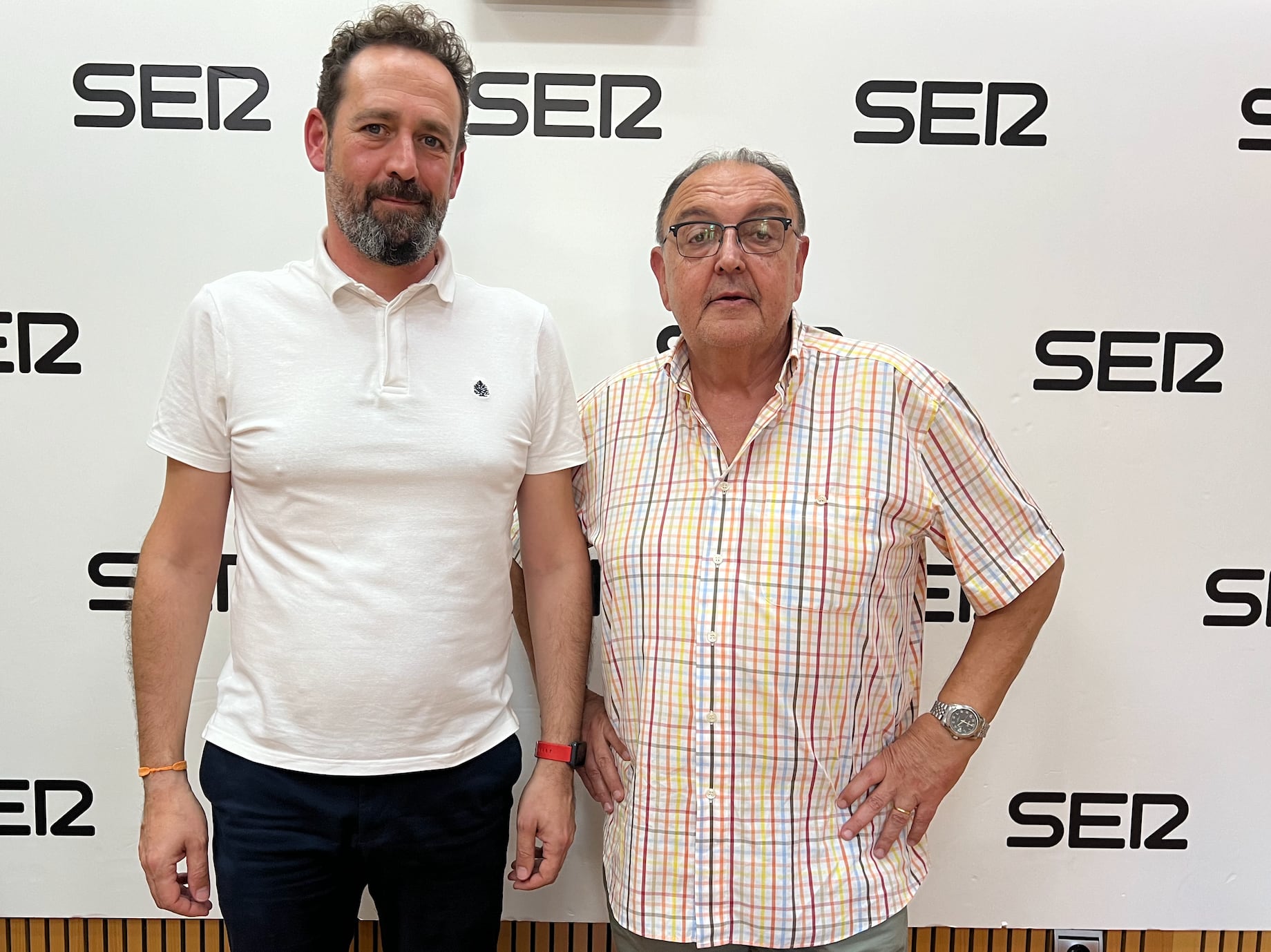 Jorge Fenor y Pepe Pallarés en la tertulia de SER Deportivos