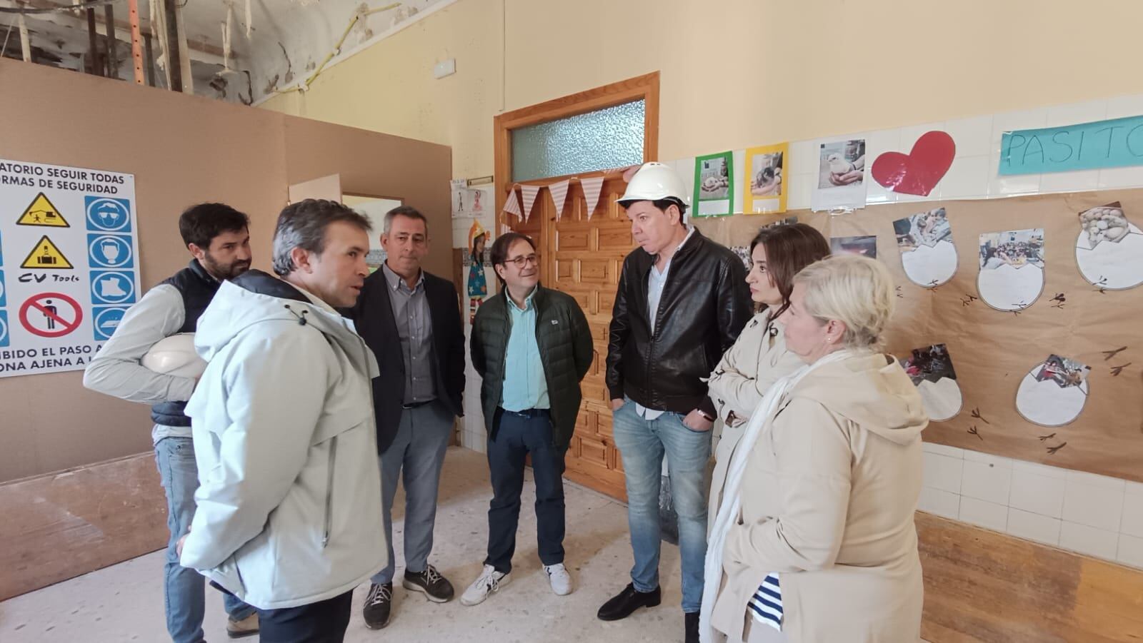 Los 162 escolares del CEIP Jesús y María y su profesorado regresan a la normalidad desde hoy tras los trabajos de reparación del Ayuntamiento