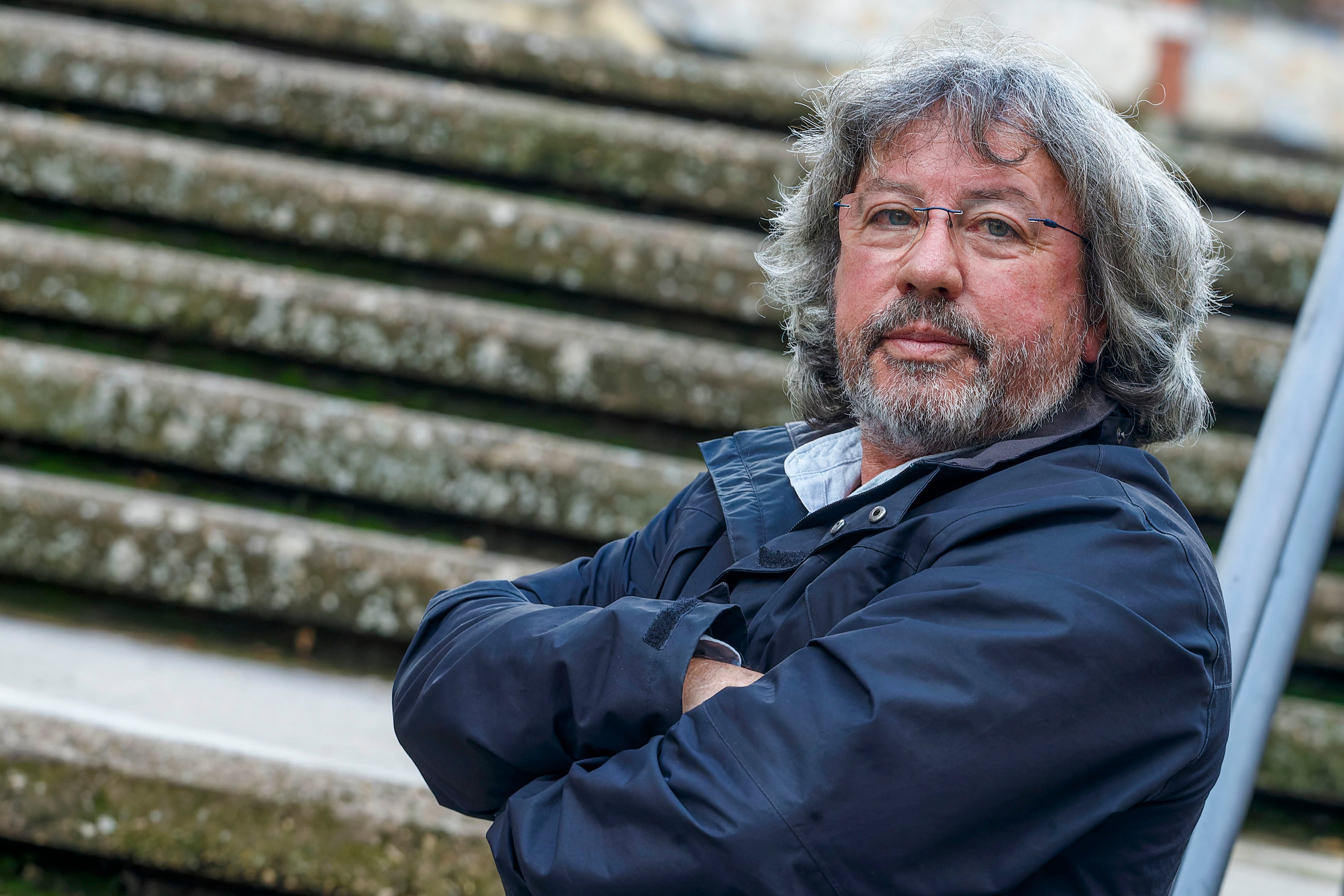 Fermín González, conocido como El cura de la motosierra, en una imagen de archivo. EFE/ Santi Otero