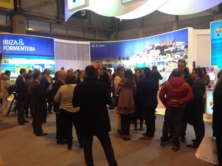 Imagen de archivo del stand de Ibiza en una edición anterior de Fitur