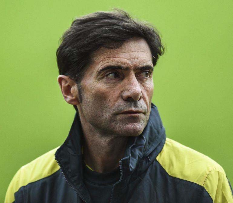 El entrenador del Villarreal, Marcelino García. EFE-Filip Singer