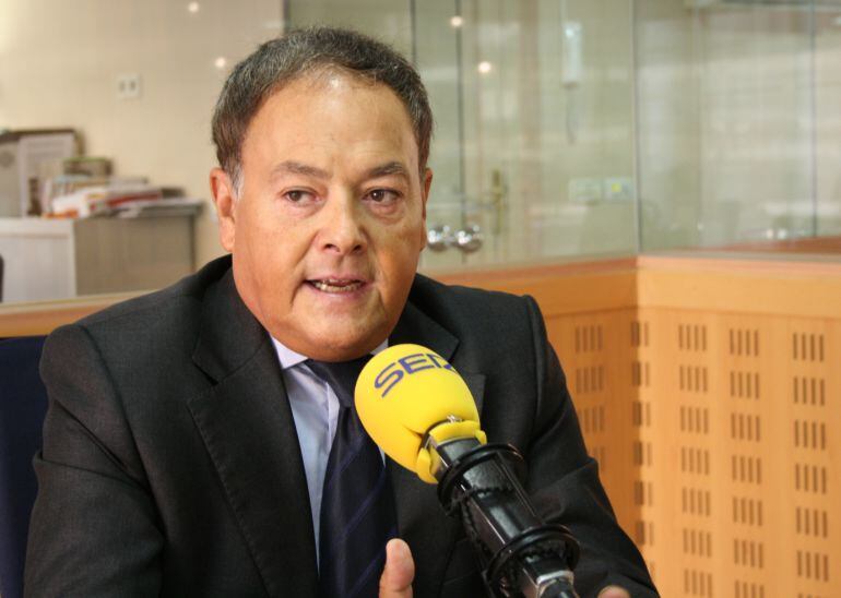 El president de l'Audiència de Girona, Fernando Lacaba, durant l'entrevista al programa l'HORA GIRONA