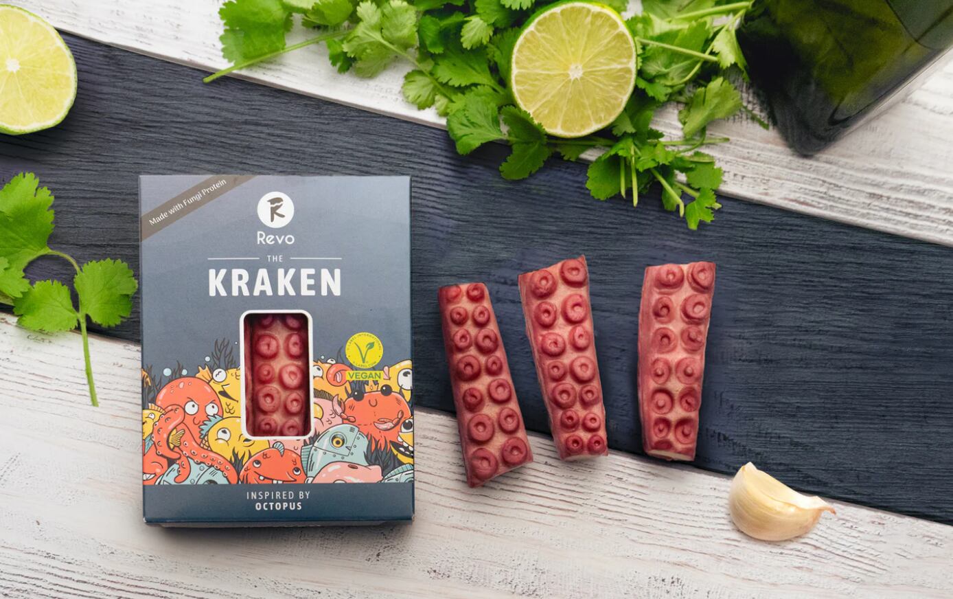 Kraken: &quot;Pulpo&quot; vegano comercializado por la austríaca Revo