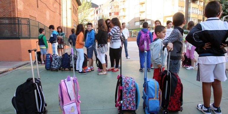 Niños en colegio