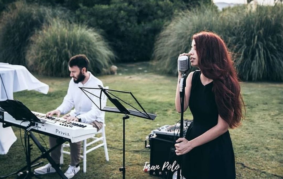 Antonio Florián y Teresa García en una reciente actuación musical