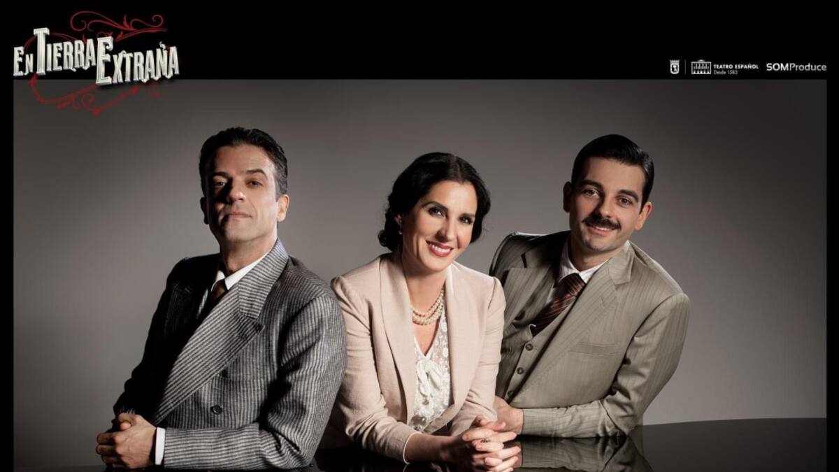 Alejandro Vera, actor eldense, es Federico García Lorca en la obra de teatro, "En Tierra Extraña"