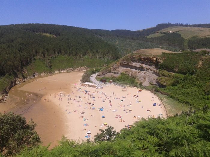 Playa de Galizano en Ribamontán al Mar.
