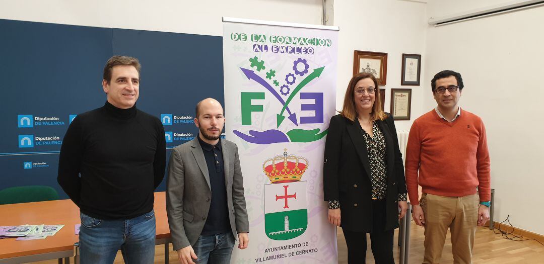 Presentación de las Jornadas &quot;De la formación al empleo&quot; de Villamuriel de Cerrato