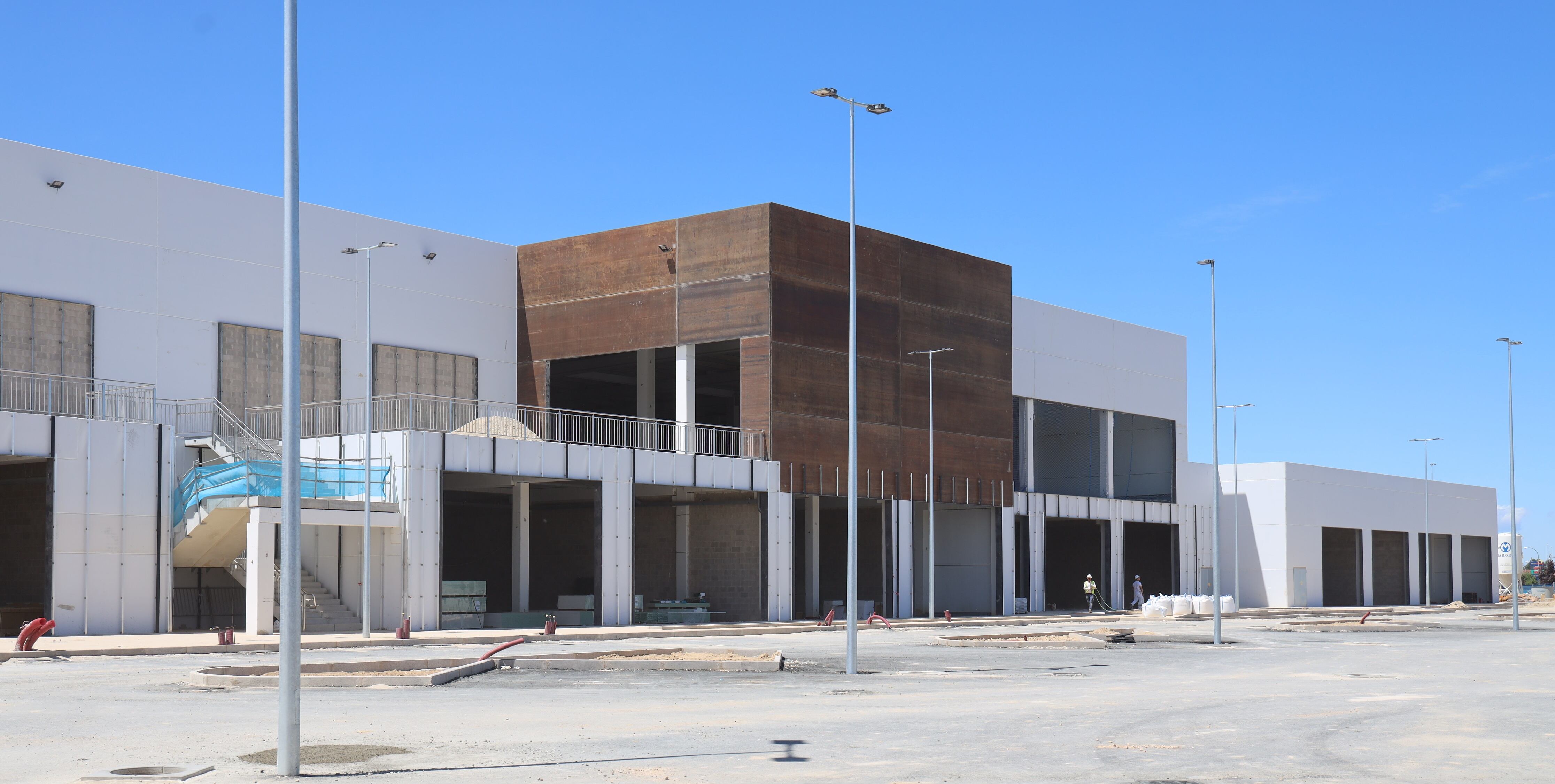 El estado de las obras de Nexum Retail Park en Fuenlabrada