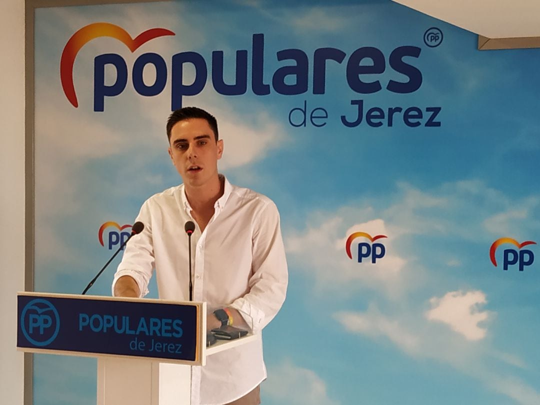Jaime Espinar, concejal del Partido Popular de Jerez