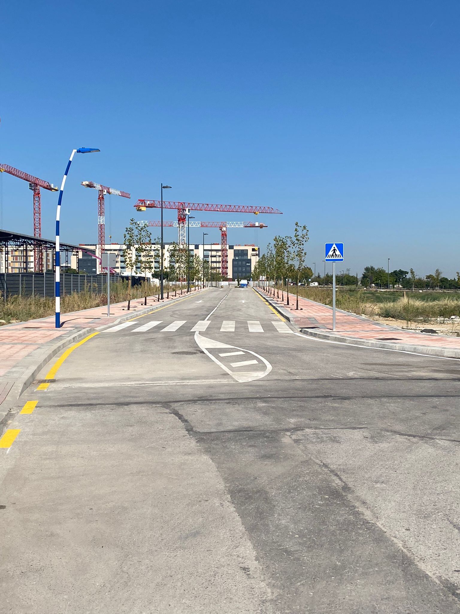 Abierto el acceso al barrio de Los Molinos, en Getafe, desde la calle Bachiller Alonso López.