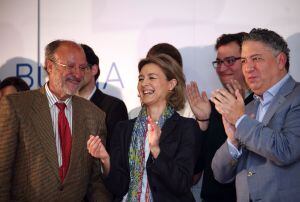 Acto público de Javier León con Isabel García Tejerina y Tomás Burgos (Ical 23-5-2014)