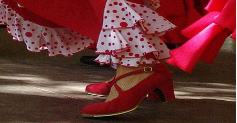Zapato de flamenco