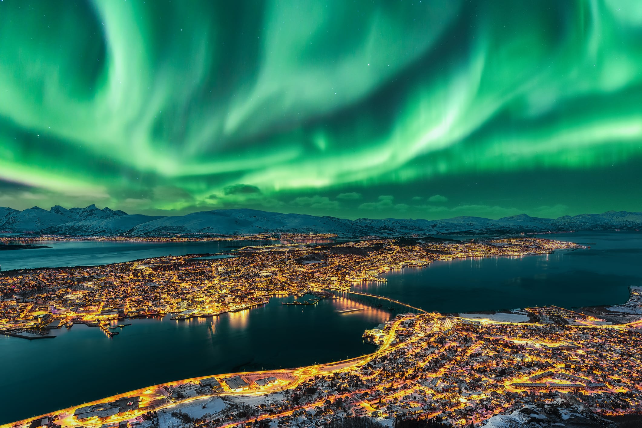 Aurora Boreal en Tromso (Noruega)