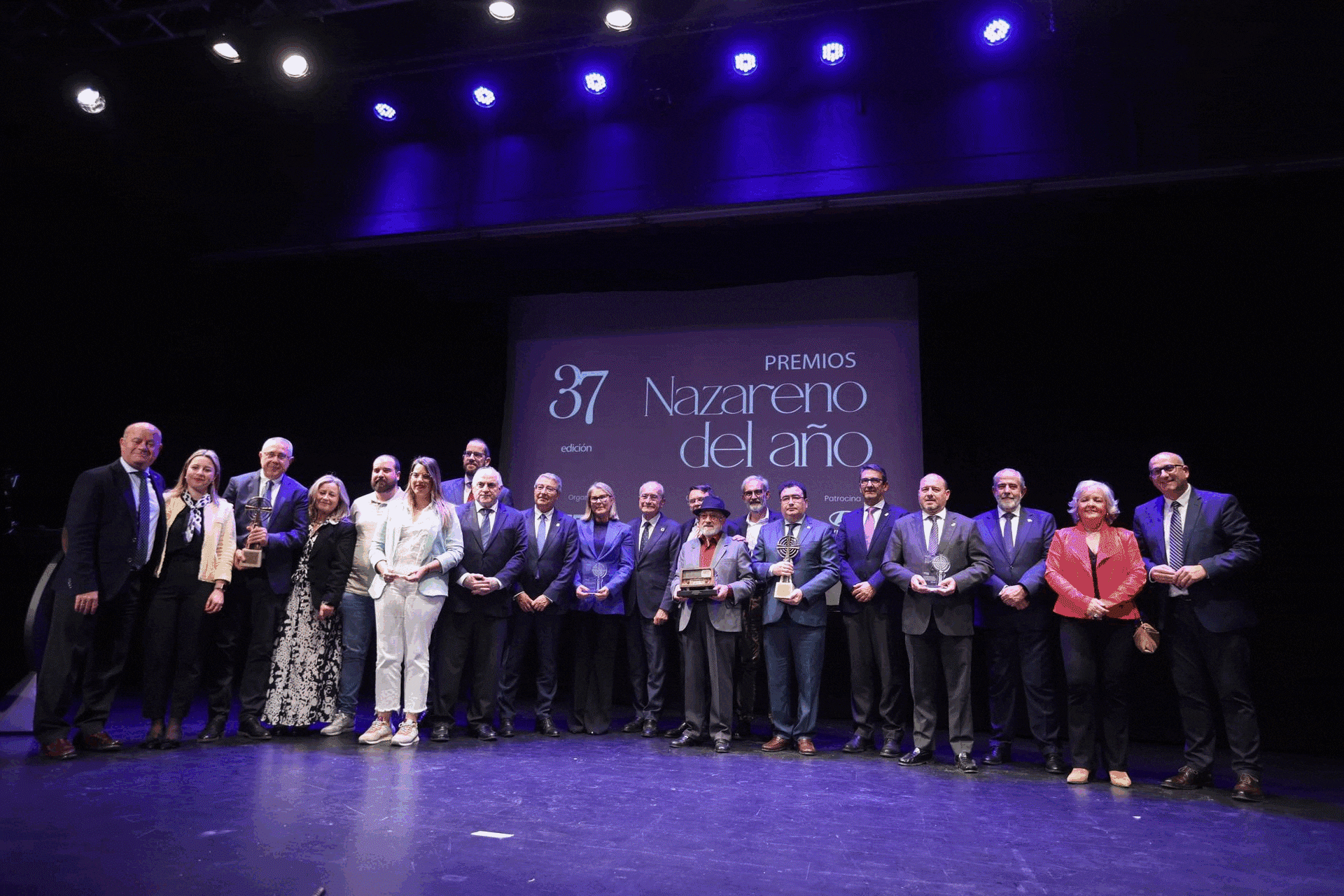 Imagen de la gala Nazareno del Año de SER Málaga