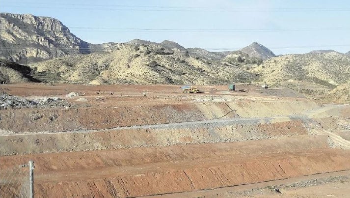 Vertedero de Les Canyades en El Campello (Alicante)