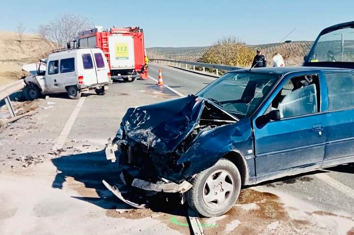 Accidente en la N323