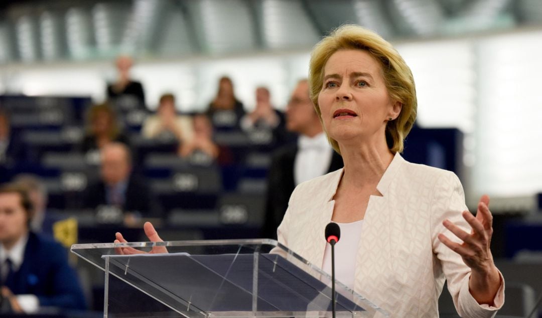 La presidenta de la Comisión Europea, Ursula von der Leyen.