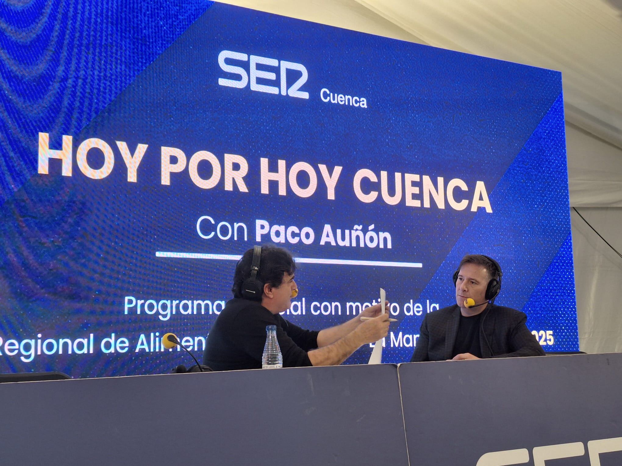 Programación especial de SER Cuenca desde FERACAM en Tarancón (Cuenca)