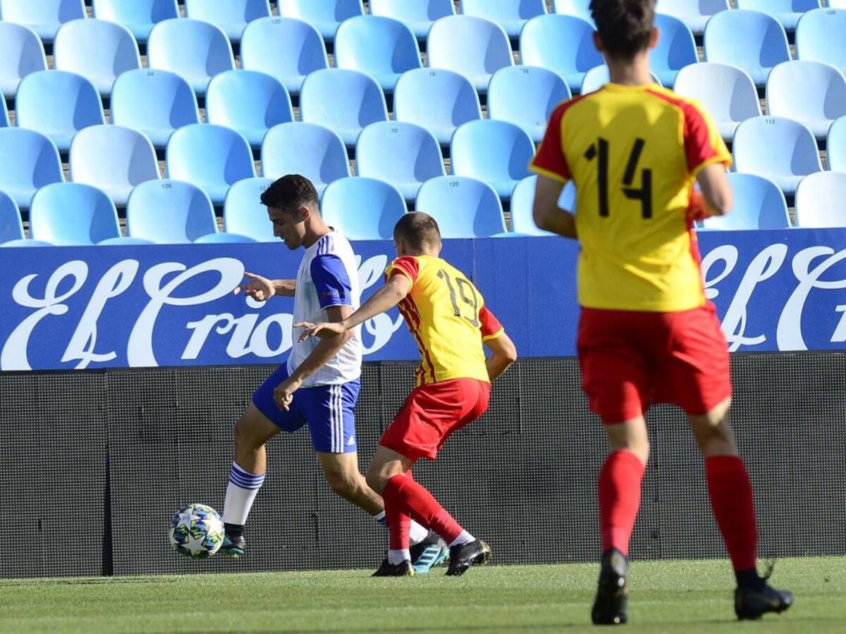Los juveniles debutan con victoria (1-0) en Europa
