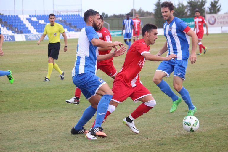 El F.C. Cartagena se medía a Lorca en esta pretemporada