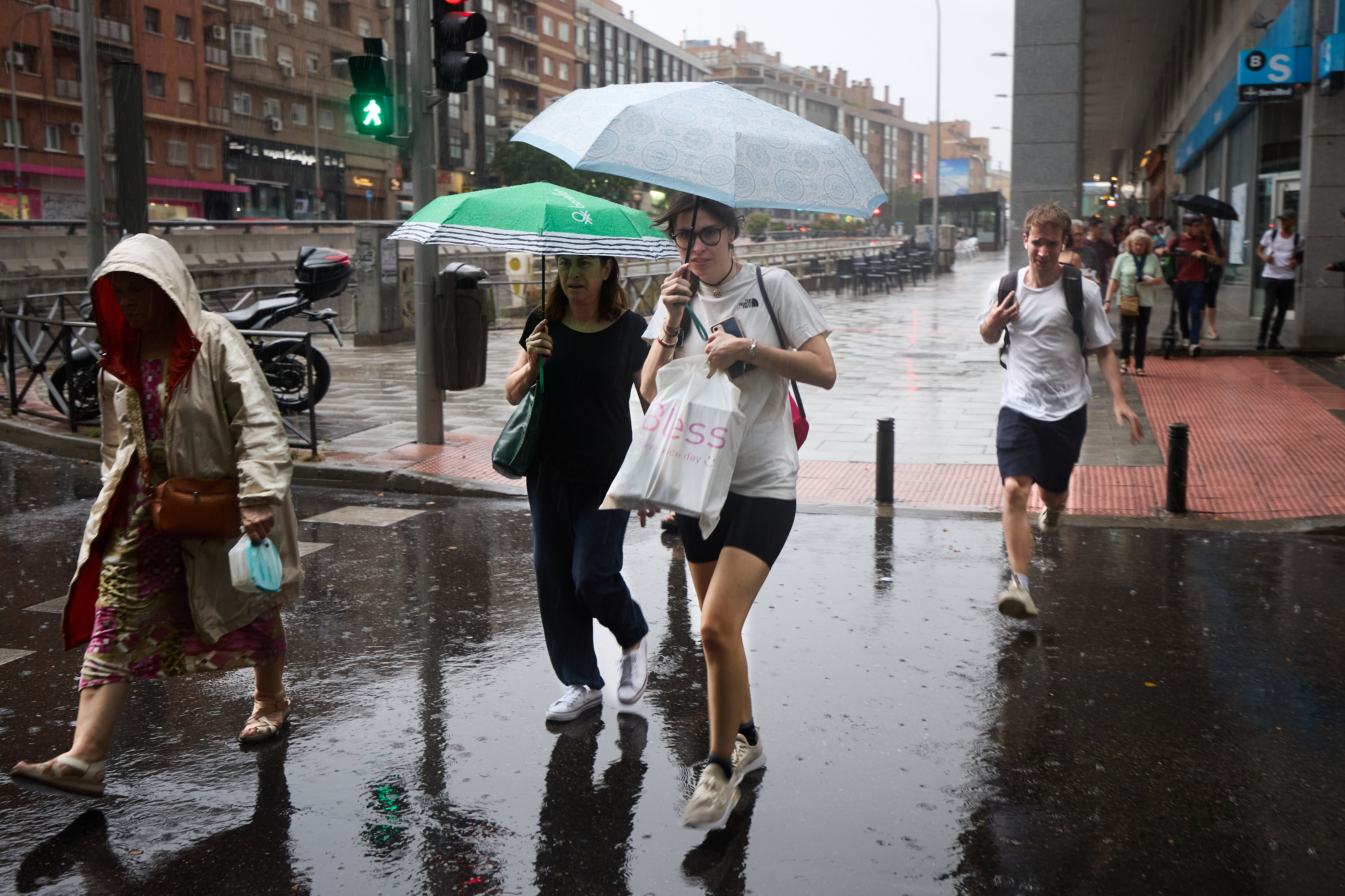 Cambio brusco de las temperaturas y llegada de precipitaciones.