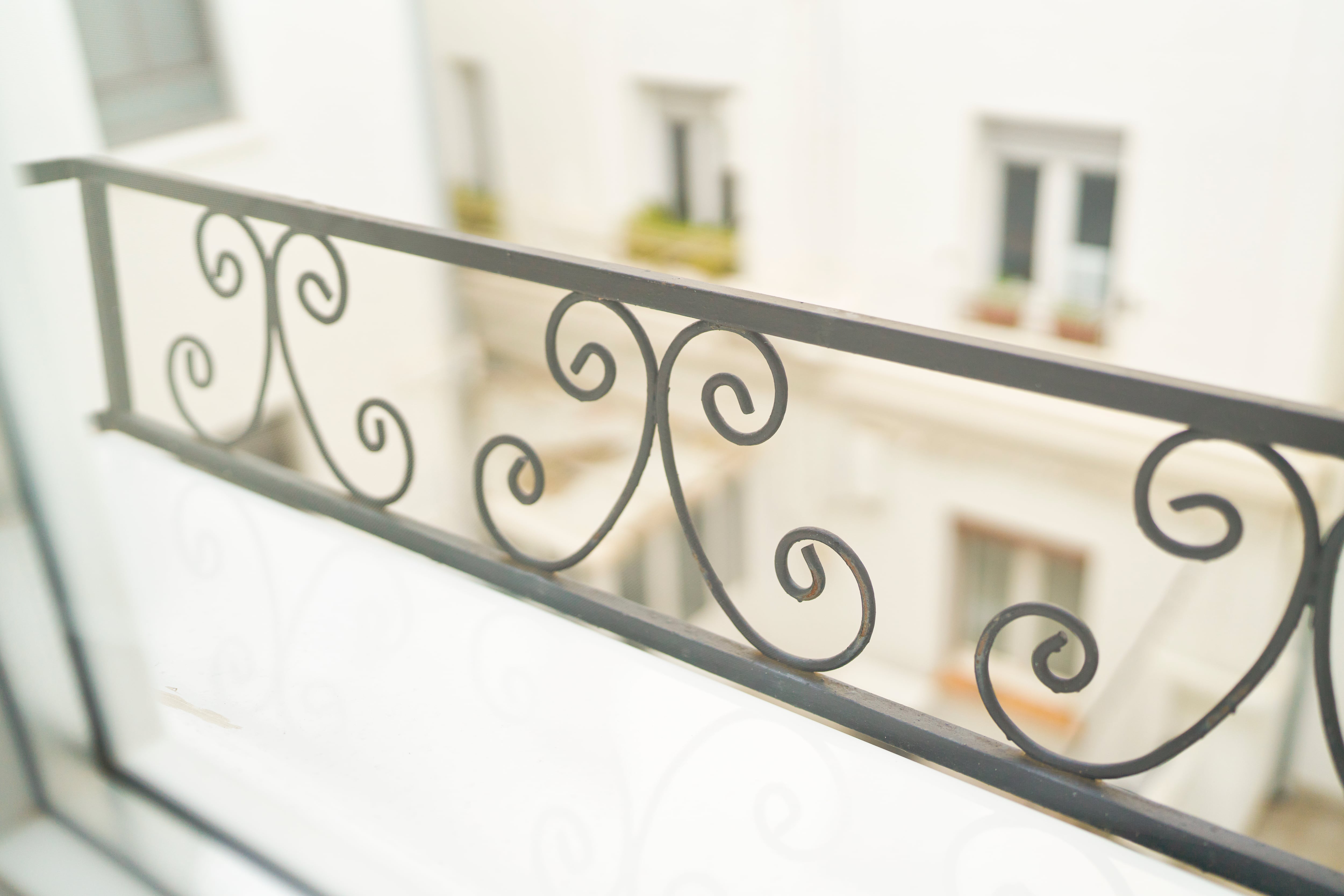 Barandilla en una vivienda