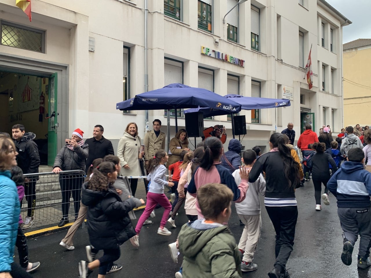 Carrera navideña CEIP Villalpando