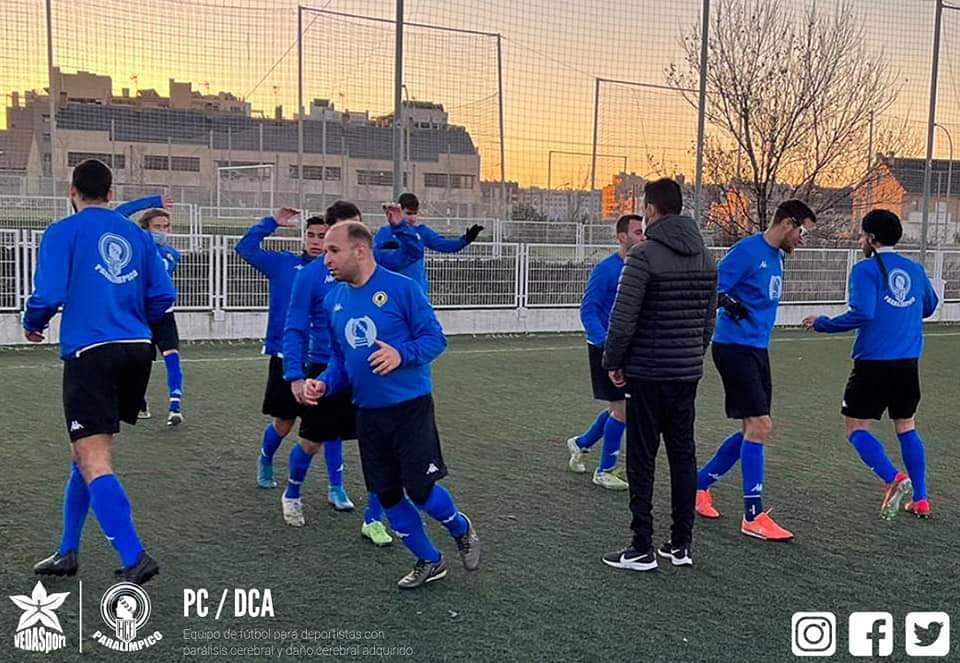 Entrenamiento del Hércules Paralímpico
